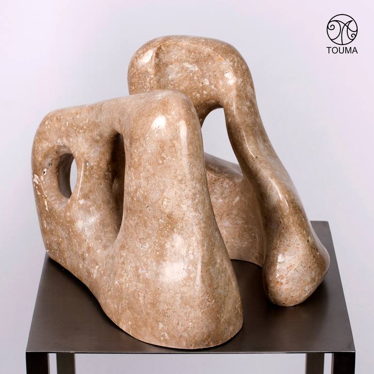 Original Abstract Expressionism Music Sculpture by Touma Escultura