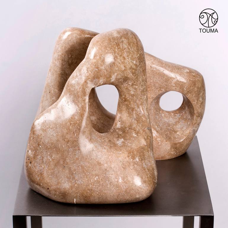 Original Abstract Expressionism Music Sculpture by Touma Escultura