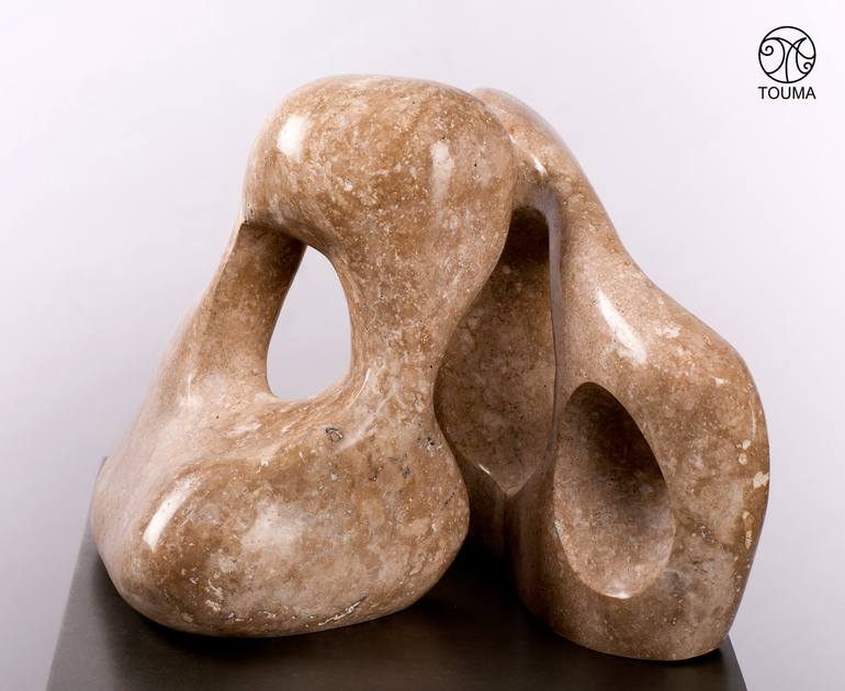 Original Abstract Expressionism Music Sculpture by Touma Escultura