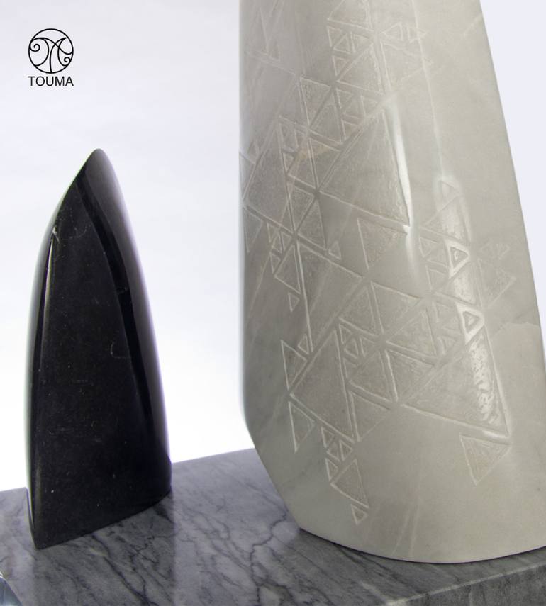Original Abstract Expressionism Abstract Sculpture by Touma Escultura