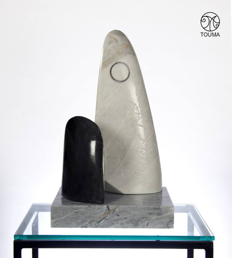 Original Abstract Expressionism Abstract Sculpture by Touma Escultura