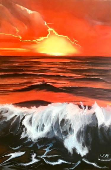 Original Realism Seascape Paintings by Tanya Hamilton