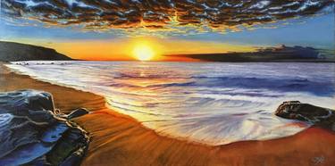 Original Conceptual Beach Paintings by Tanya Hamilton