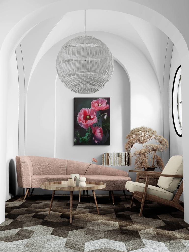 Original Classicism Floral Painting by Tanya Hamilton