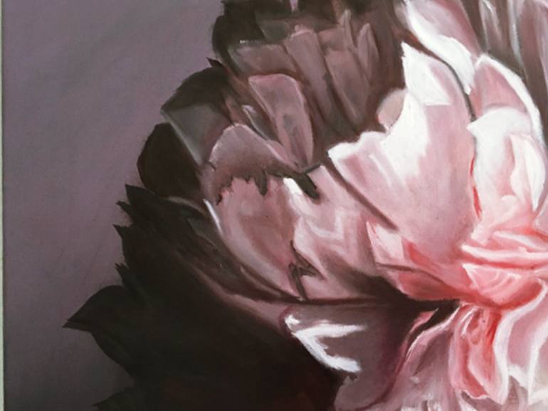 Original Photorealism Floral Painting by Tanya Hamilton