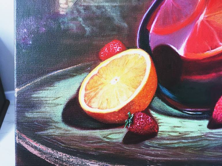 Original Photorealism Food & Drink Painting by Tanya Hamilton