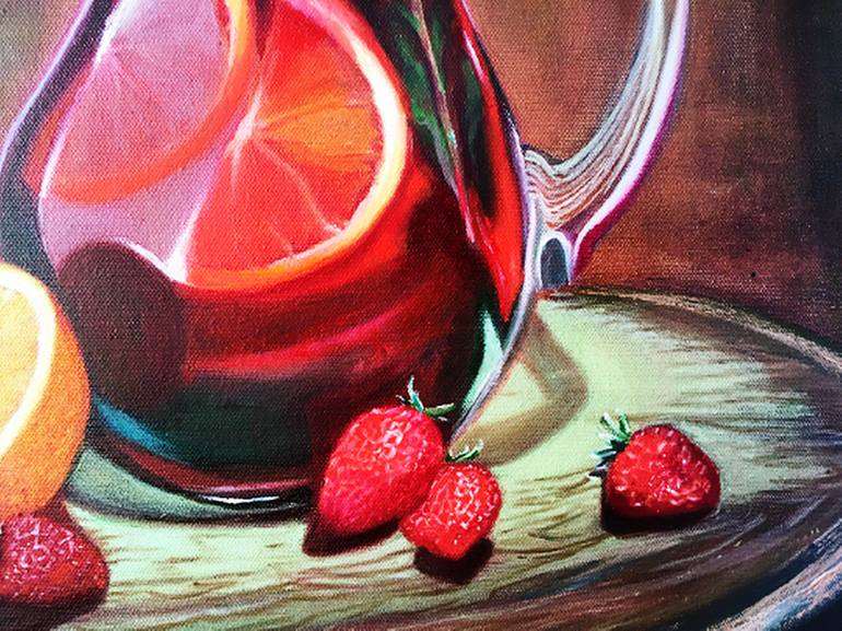 Original Photorealism Food & Drink Painting by Tanya Hamilton
