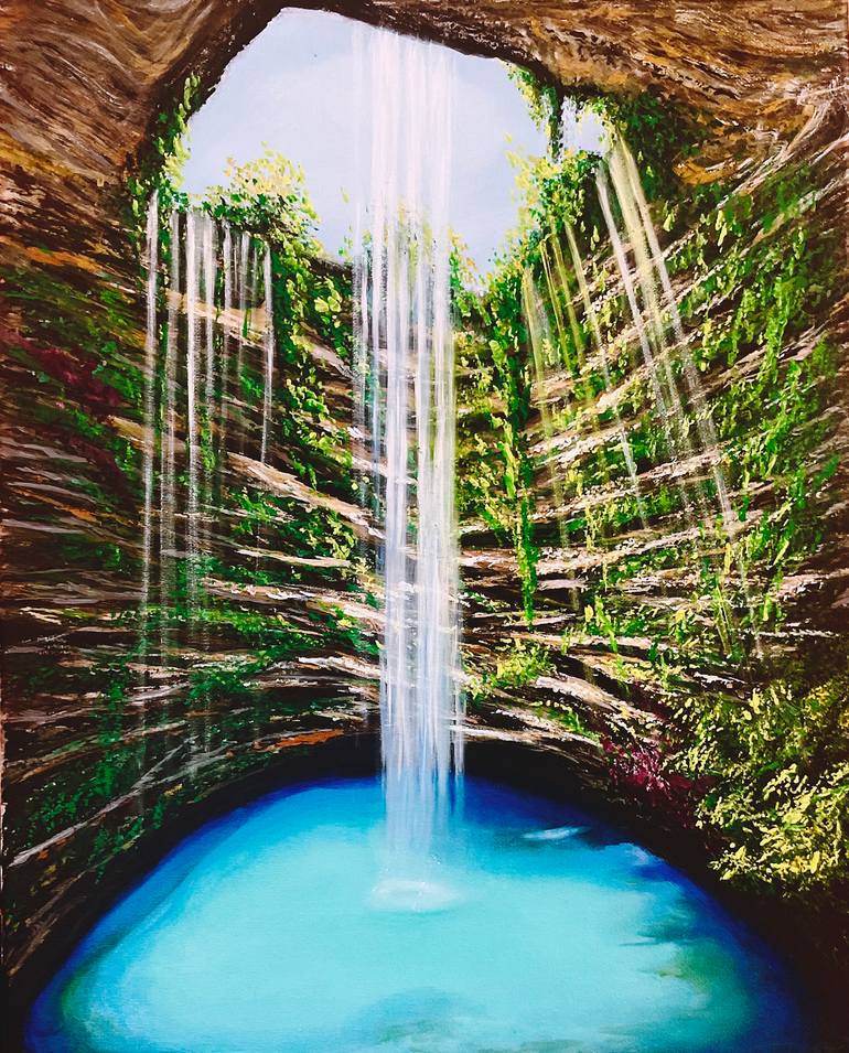 Original Expressionism Nature Painting by Tanya Hamilton