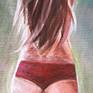 detail of painting
