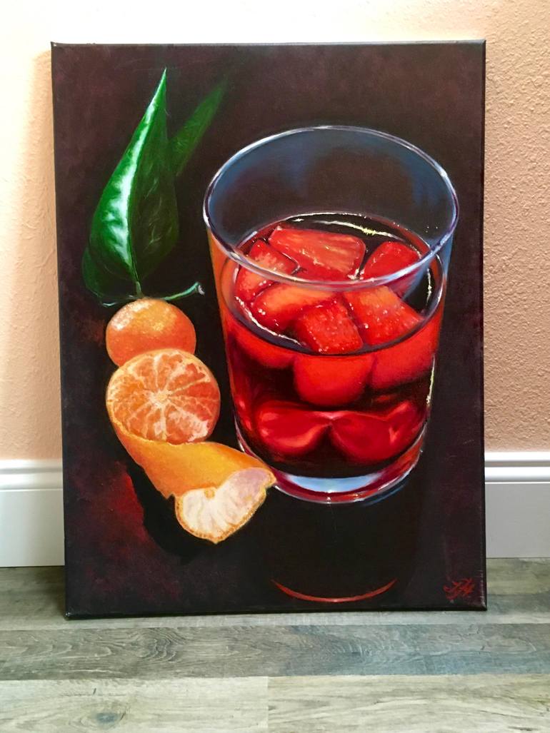 Original Figurative Food & Drink Painting by Tanya Hamilton
