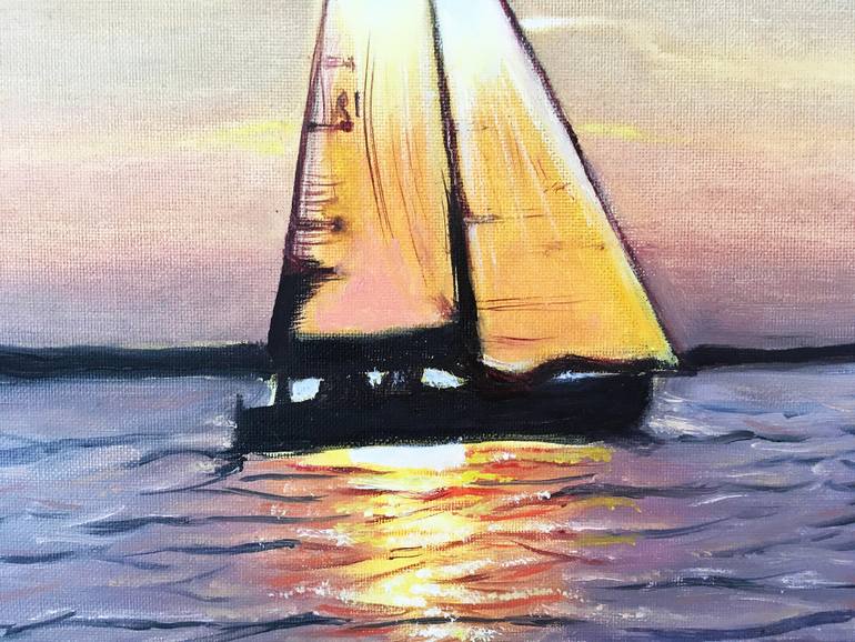 Original Other Boat Painting by Tanya Hamilton