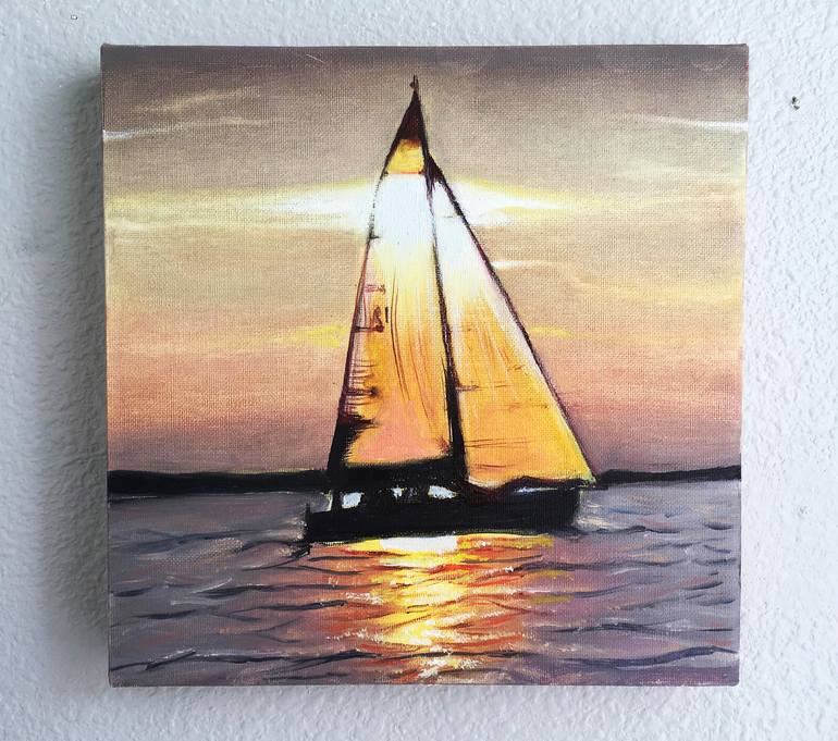 Original Other Boat Painting by Tanya Hamilton