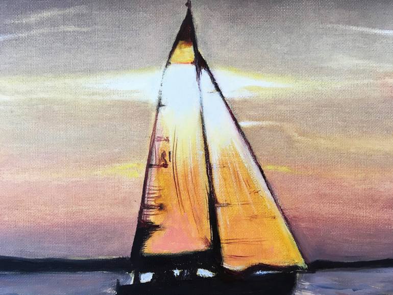 Original Other Boat Painting by Tanya Hamilton