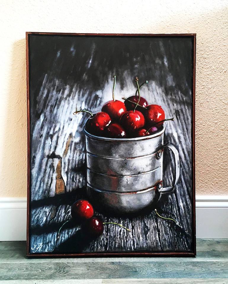 Original Fine Art Still Life Painting by Tanya Hamilton