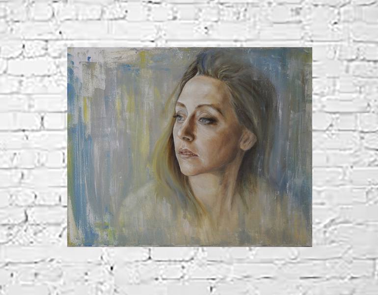 Original Portraiture Portrait Painting by Ira Me