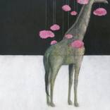 Green Animals, Pink.. by Milton Blas Verano