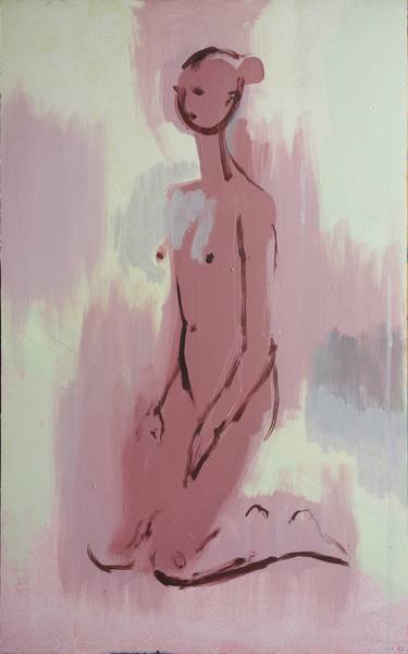 Original Expressionism Nude Paintings by Oleksandr Romanyuk