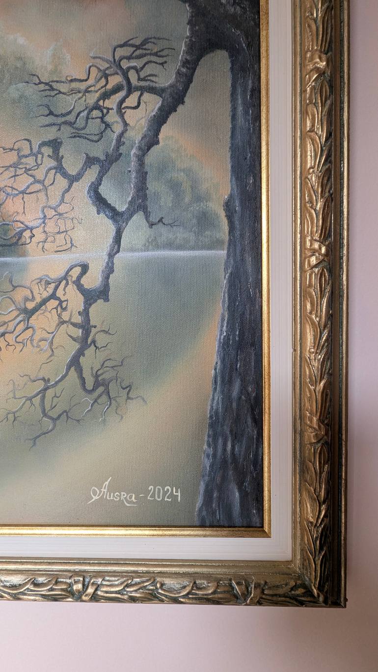 Original Figurative Nude Painting by Ausra Manamangas