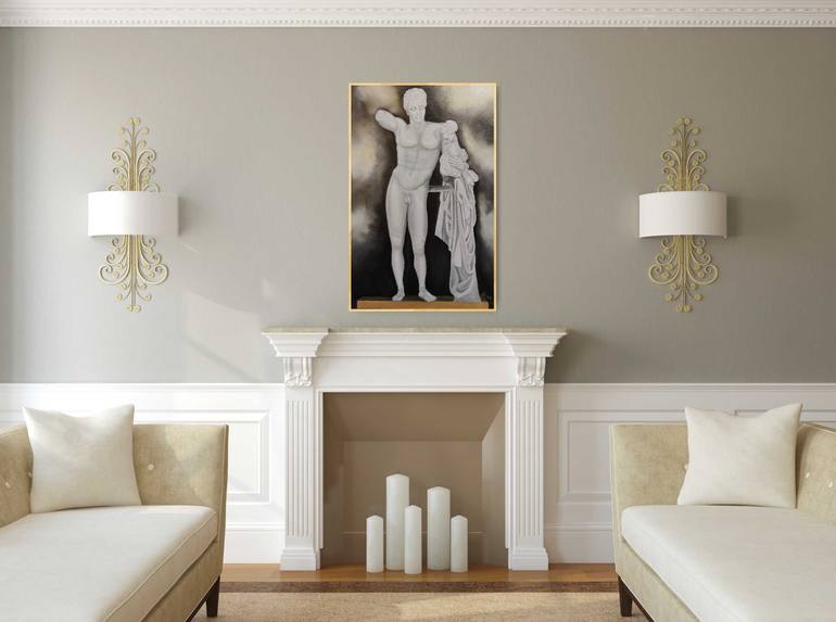 Original Realism Nude Painting by Ausra Manamangas