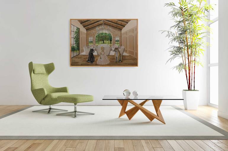 Original Fine Art Home Painting by Ausra Manamangas