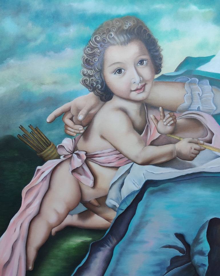 Original  Painting by ausra manamangas