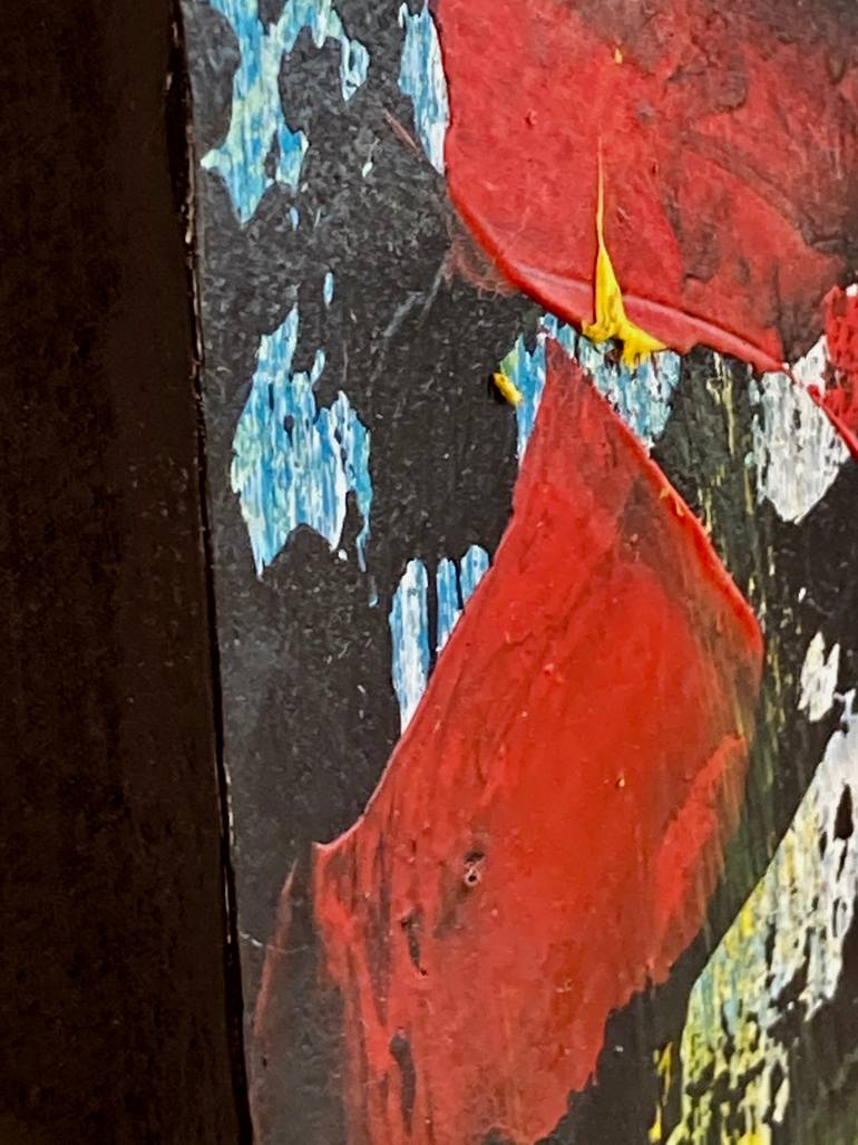 Original Abstract Painting by Marcel Oosterwijk