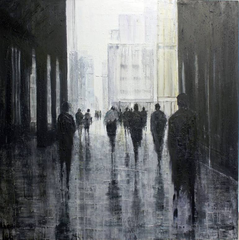 From the Shadows Painting by Lesley Oldaker | Saatchi Art