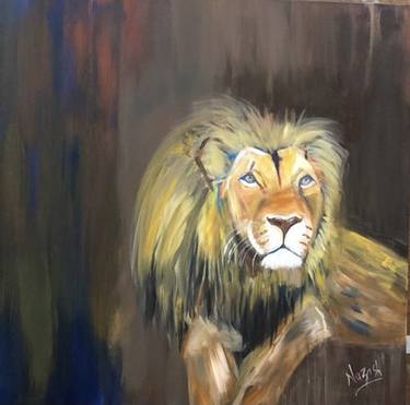 Original Animal Painting by Nazish Hassan