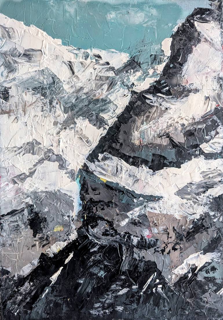 Print of Abstract Landscape Paintings by Nataliia Burminska