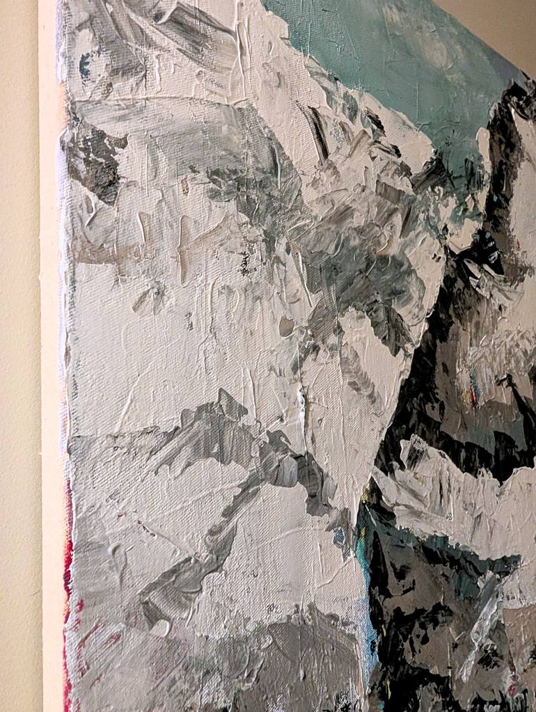 Original Abstract Landscape Painting by Nataliia Burminska