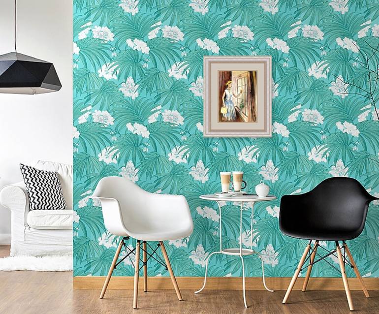 Original Figurative Fashion Painting by Nataliia Burminska