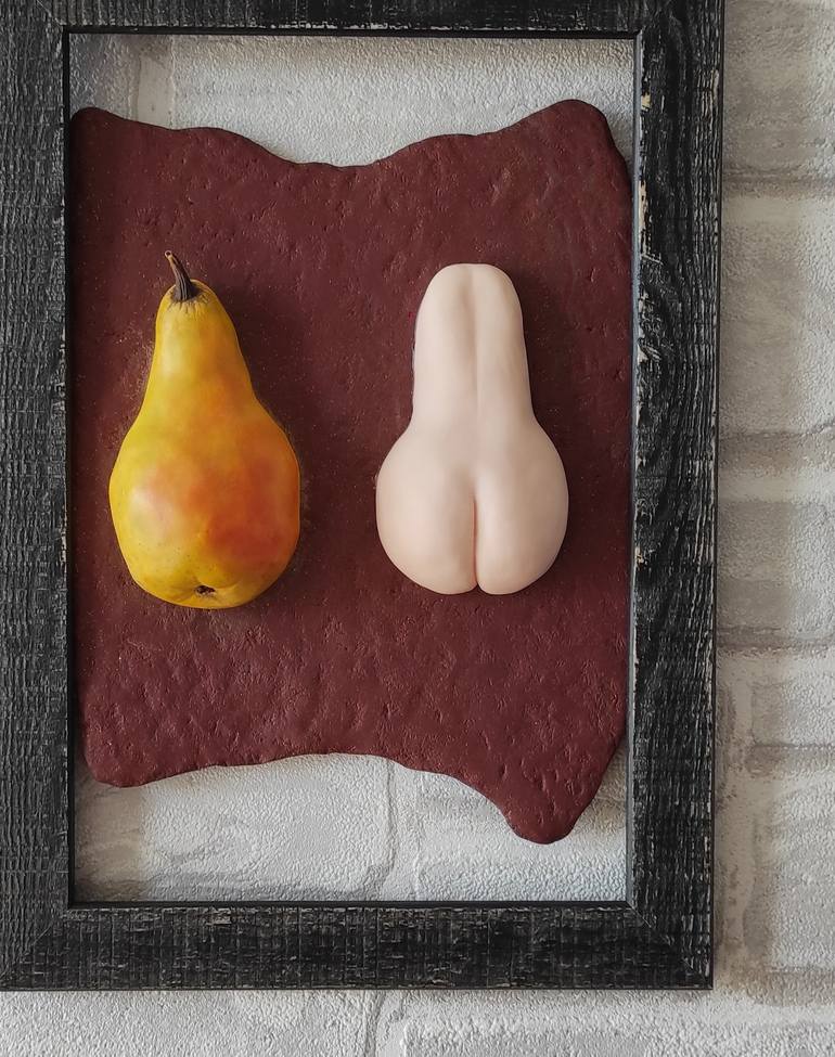 Naked pear - Print