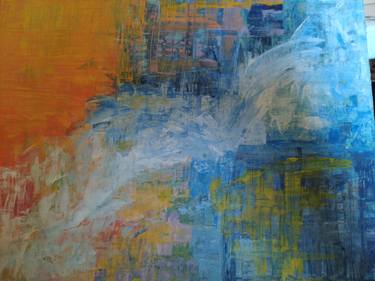 Original Abstract Expressionism Abstract Paintings by Carmella Teresa