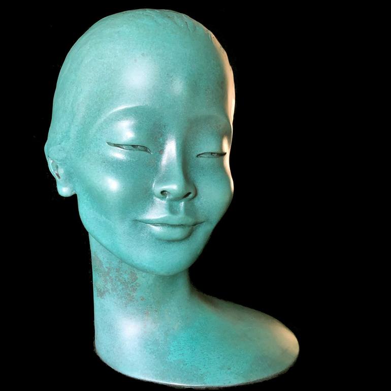 Original Classicism Classical Mythology Sculpture by Ruby Lee