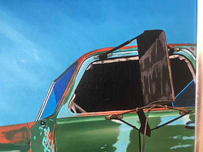 Original Contemporary Automobile Painting by Uwe Eggerling