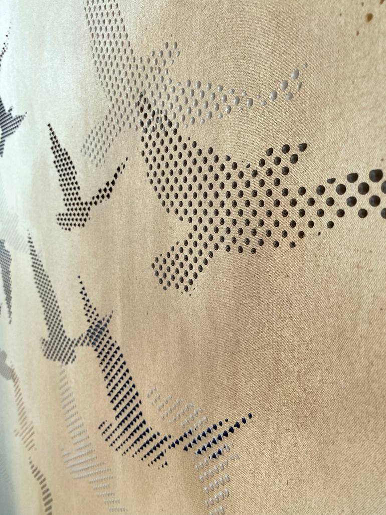 Original Minimalism Animal Painting by Juergen Katzenberger