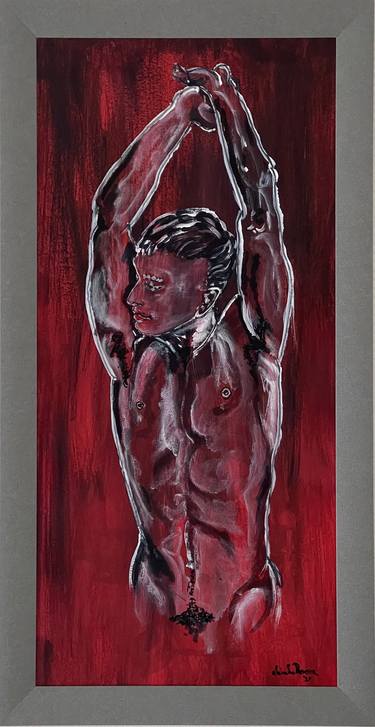 Print of Realism Body Paintings by alain LEREVEUR