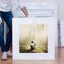 Framed print: museum 100% cotton fine art paper Museo Silver Rag 300gsm with archival pigment ink 