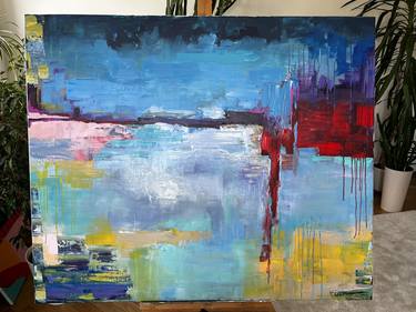 Original Abstract Painting by Jagoda Kochanowicz