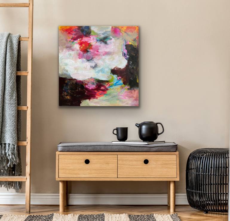 Original Abstract Expressionism Abstract Painting by Marli Thibodeau