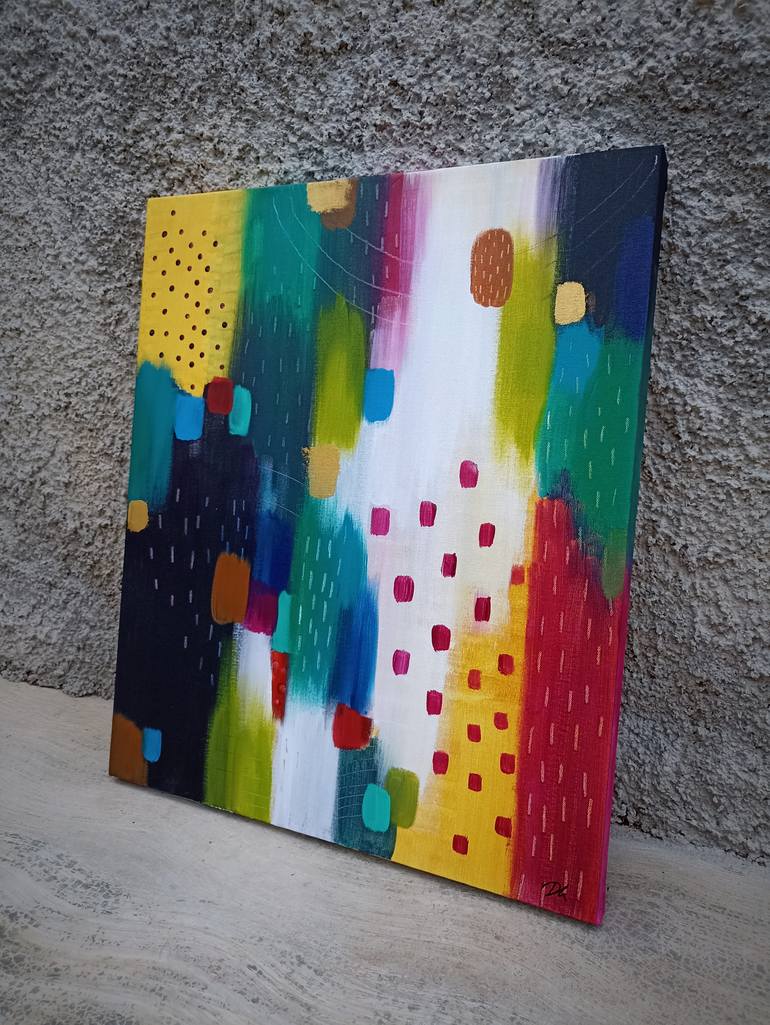Original Abstract Expressionism Abstract Painting by Dijana Kovacevic