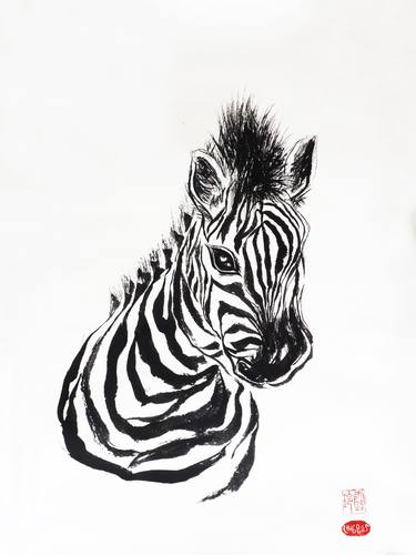 Original Realism Animal Drawings by Ling Pitts