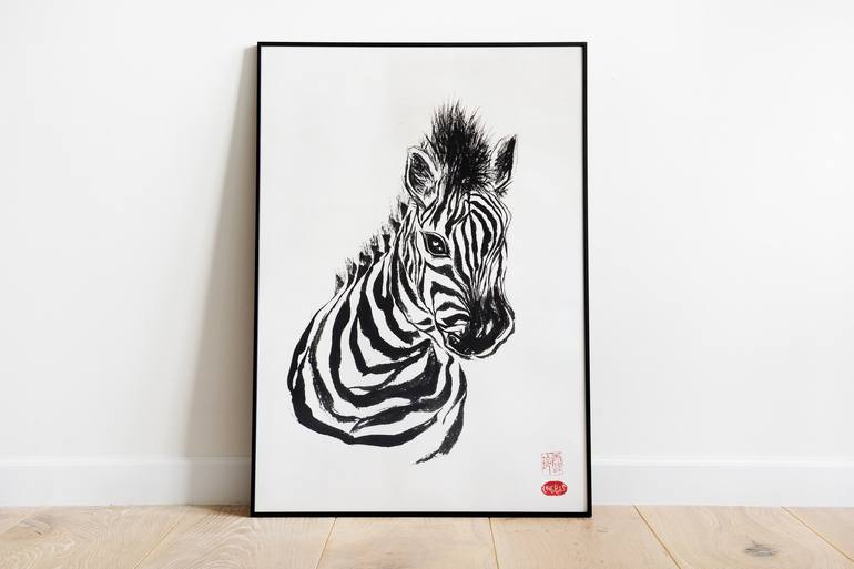 Original Realism Animal Drawing by Ling Pitts