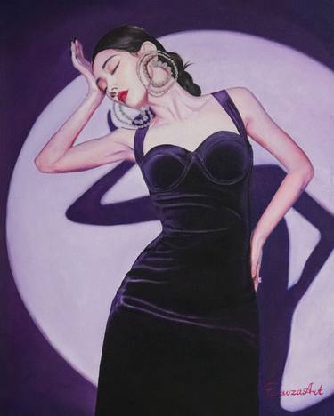 Original Symbolism Women Paintings by Feruza Turlybek