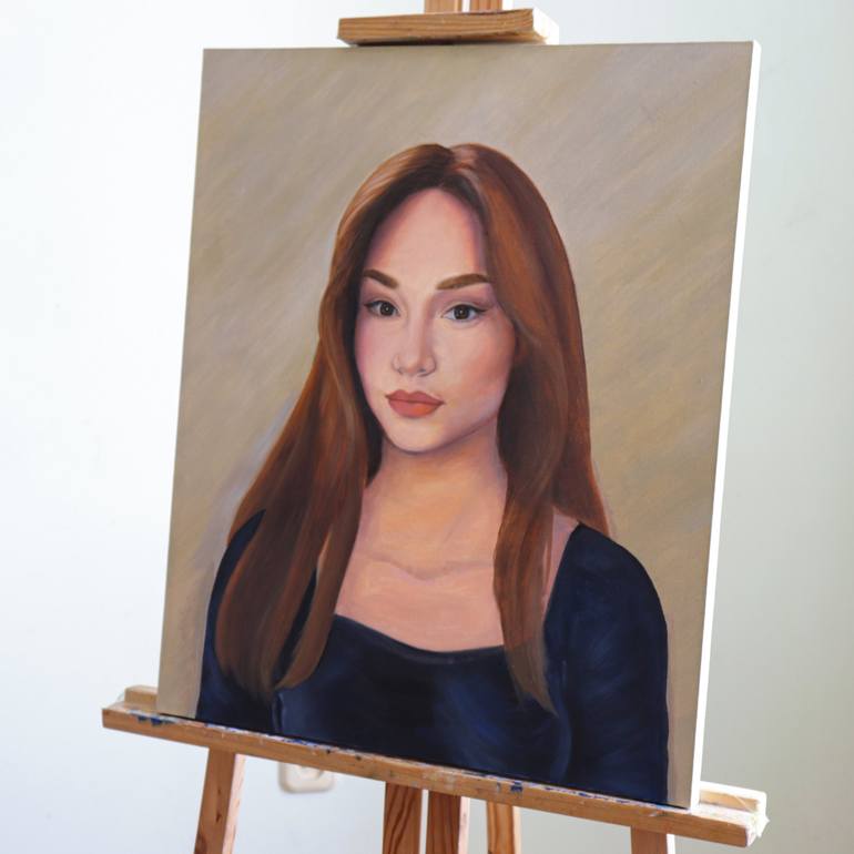 Original Figurative Women Painting by Feruza Turlybek