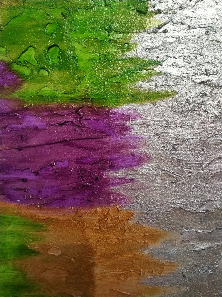 Original Art Deco Abstract Painting by Areesha Syed Frontispiece