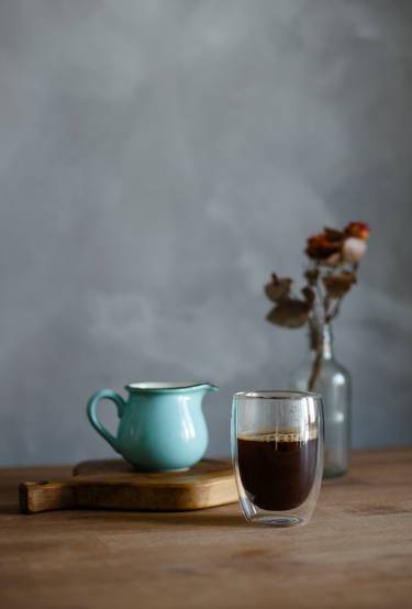 Still life with coffee and ceramic milk jug - Limited Edition of 10 thumb