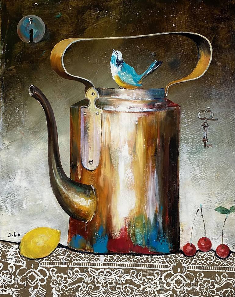 Brass Teapot Paintings for Sale - Fine Art America