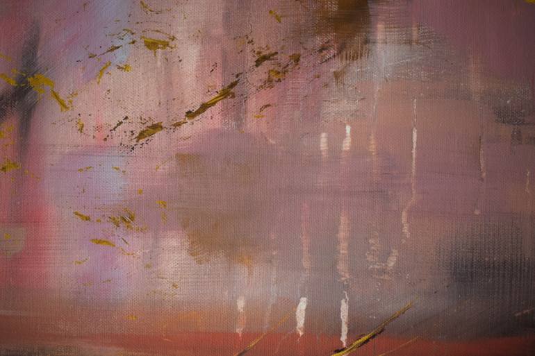 Original Abstract Expressionism Abstract Painting by Djimbi Djevdet