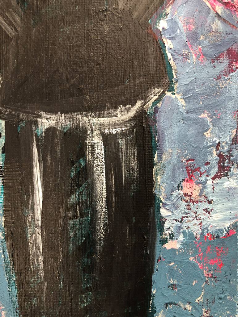 Original Abstract Fashion Painting by Granny C Abstracts